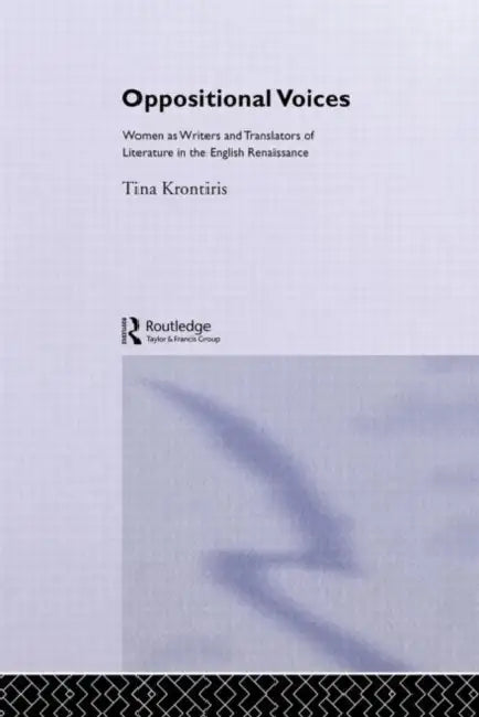 Oppositional Voices (English, Kronitiris Tina)
