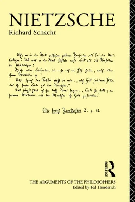 Nietzsche (English, Richard Schacht | Ted Honderich)