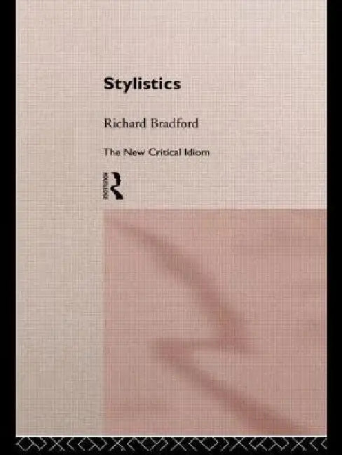 Stylistics (English, Richard Bradford)