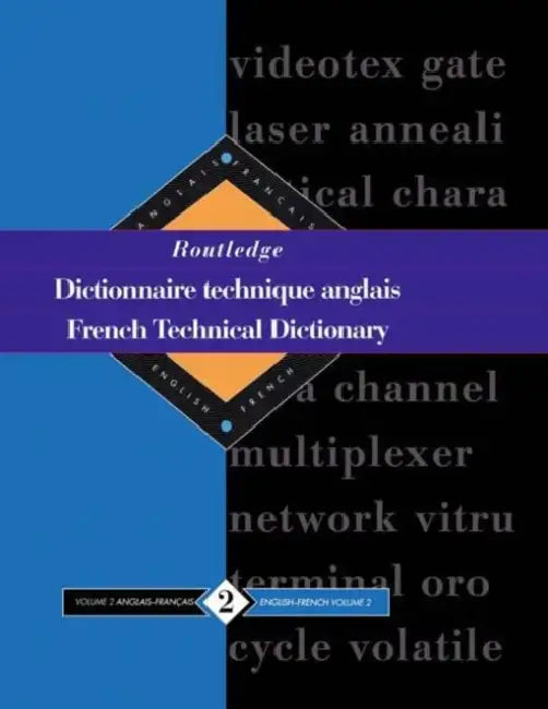 Routledge French Technical Dictionary Dictionnaire technique anglais (English, Arden Yves)