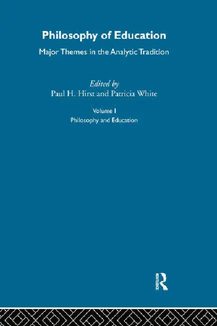 Philosophy of Education (English, Hirst Paul)