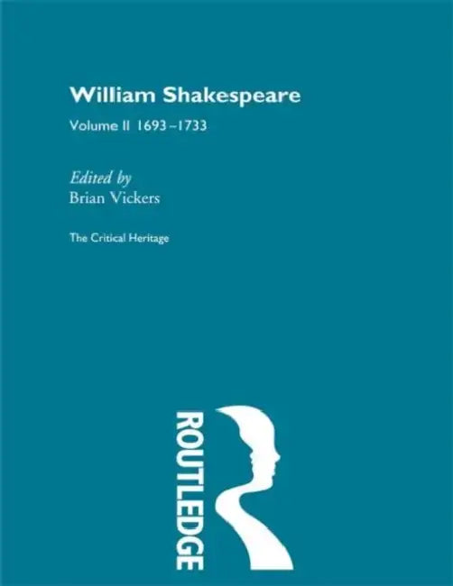 William Shakespeare (English, Vickers Brian)