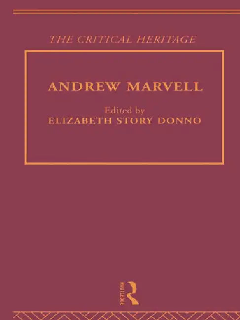 Andrew Marvell (English, Marvell Andrew)