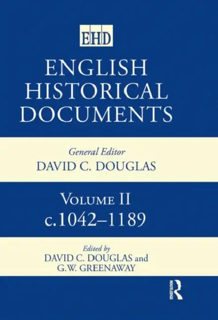 English Historical Documents (English, Douglas David C.)