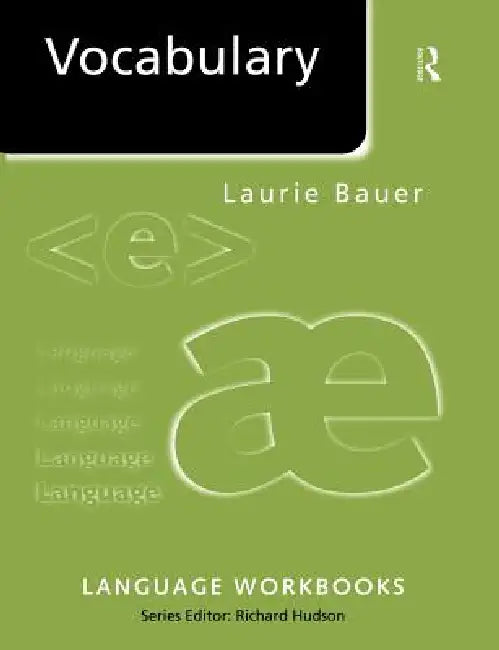 Vocabulary (English, Bauer Laurie)