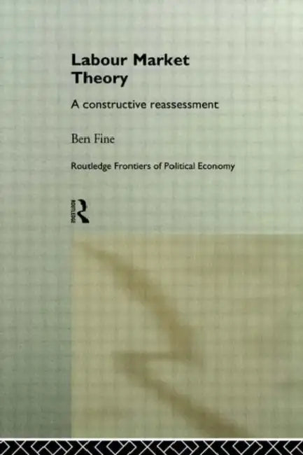 Labour Market Theory (English, Fine Ben)