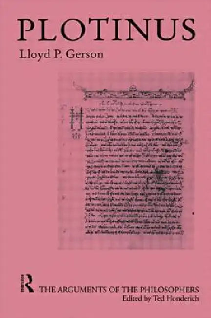 Plotinus-Arg Philosophers (English, Lloyd P. Gerson)