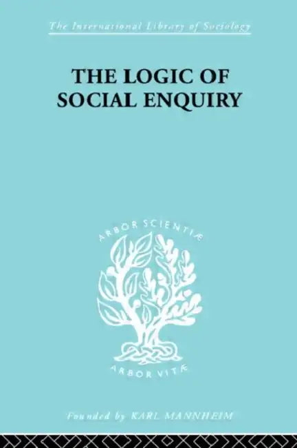 The Logic of Social Enquiry (English, Gibson Quentin)