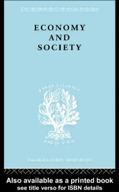 Economy and Society (English, Parsons Talcot)