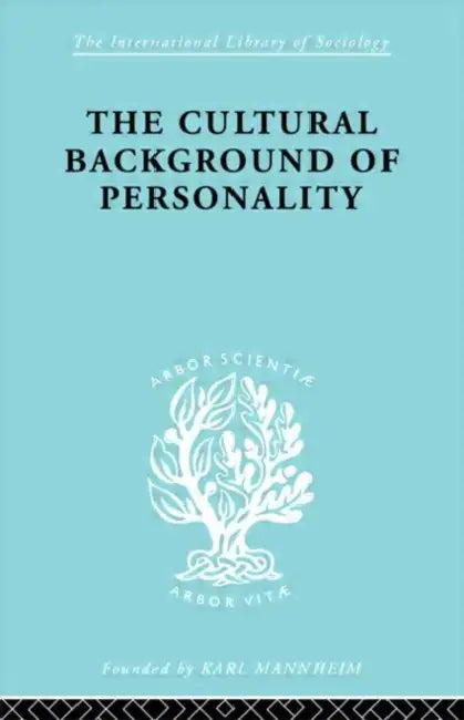 Cultural Background Personality ILS 84 (English, Ralph Linton)