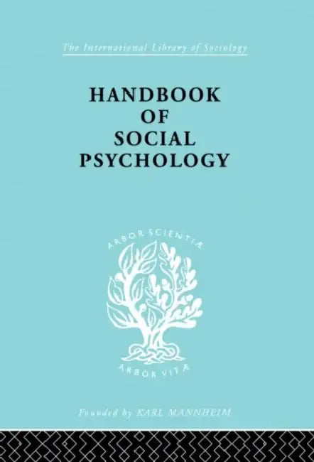 Handbook of Social Psychology (English, Young Kimball)