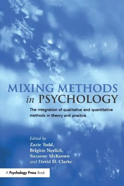 Mixing Methods in Psychology (English, Zazie Todd | Brigitte Nerlich | Suzanne McKeown)