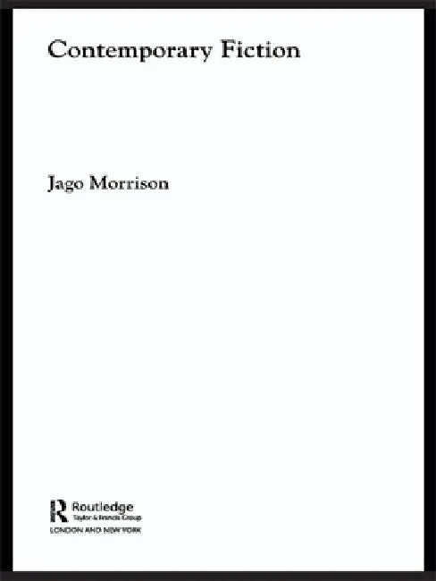Contemporary Fiction (English, Jago Morrison)