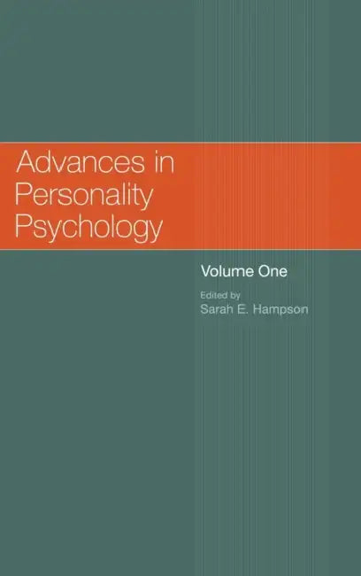 Advances in Personality Psychology (English, Sarah E. Hampson)