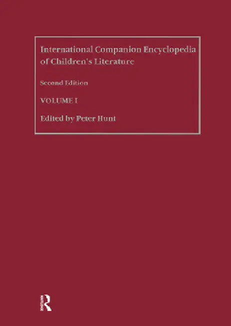 International Companion Encyclopedia of Children's Literature (English, Peter Hunt)