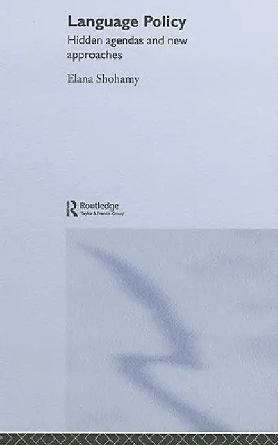 Language Policy (English, Elana Shohamy)