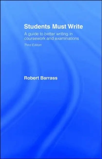 Students Must Write (English, Robert Barrass)