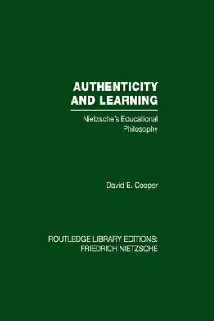 Authenticity and Learning (English, David Cooper)