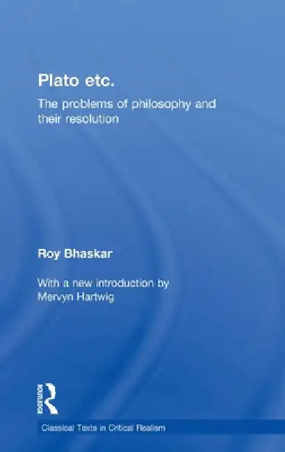 Plato Etc (English, Roy Bhaskar)