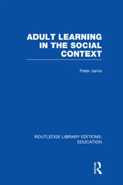 Adult Learning in the Social Context (English, Jarvis Peter)