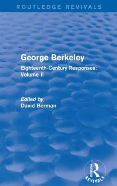 George Berkeley (Routledge Revivals) (English, David Berman)