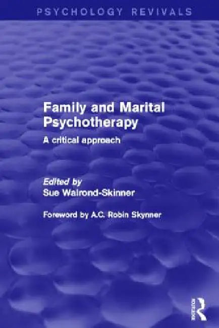 Family and Marital Psychotherapy (English, Sue Walrond-Skinner)