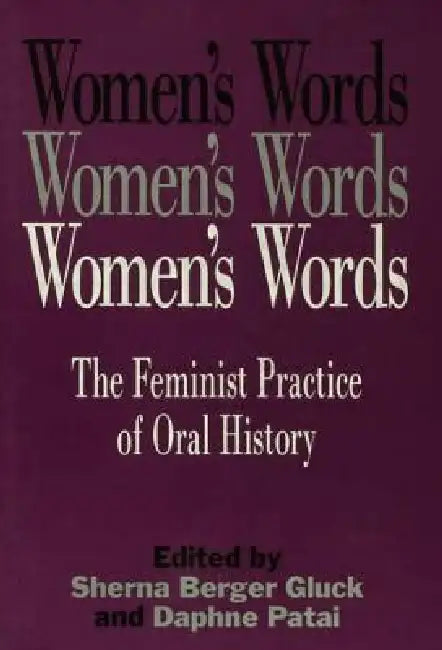 Women's Words (English, Gluck Sherna Berger | Daphne Patai)