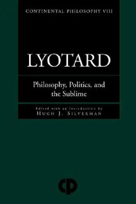Lyotard (English, Hugh J. Silverman)