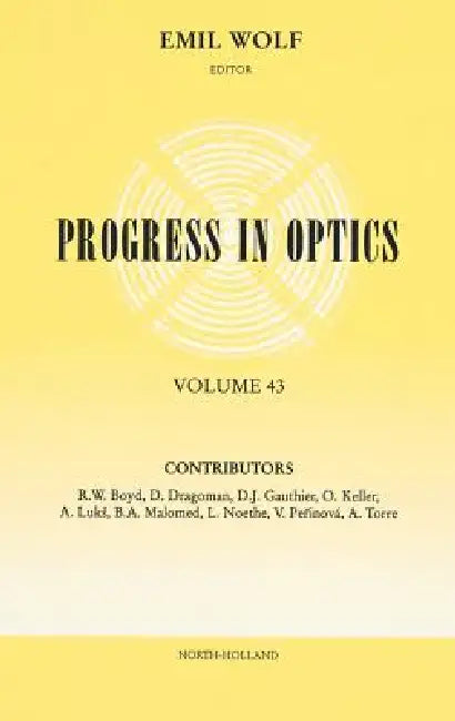 Progress in Optics (English, Emil Wolf)
