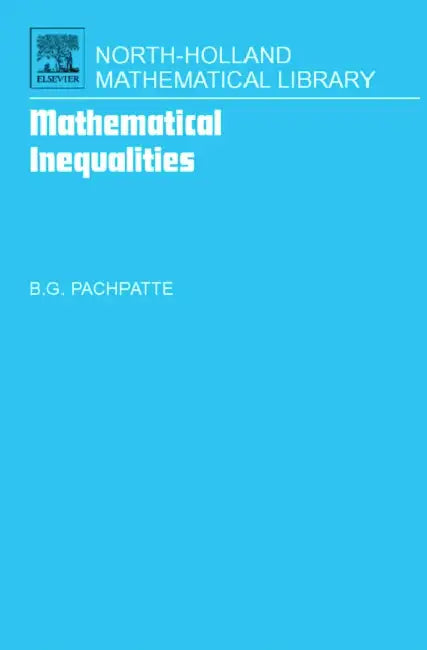 Mathematical Inequalities (English, B. G. Pachpatte)