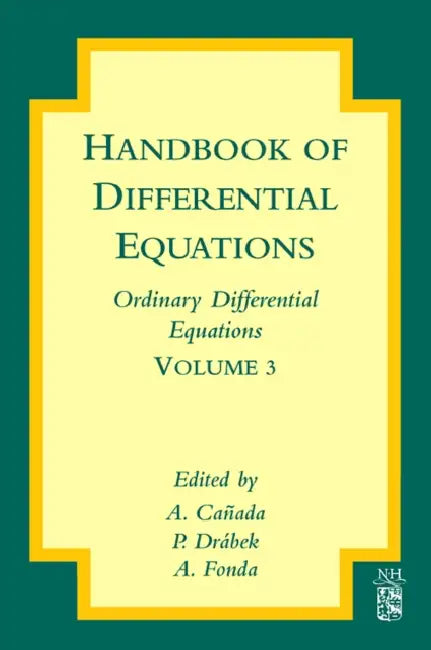 Handbook of Differential Equations (English, A. Canada | P. Drabek | A. Fonda)