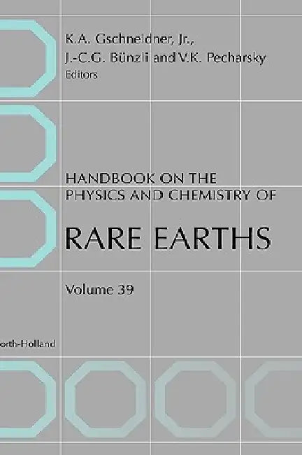 Handbook on the Physics and Chemistry of Rare Earths (English, Karl A. Gschneidner | Jean-Claude G. Bunzli | Vitalij K. Pecharsky)