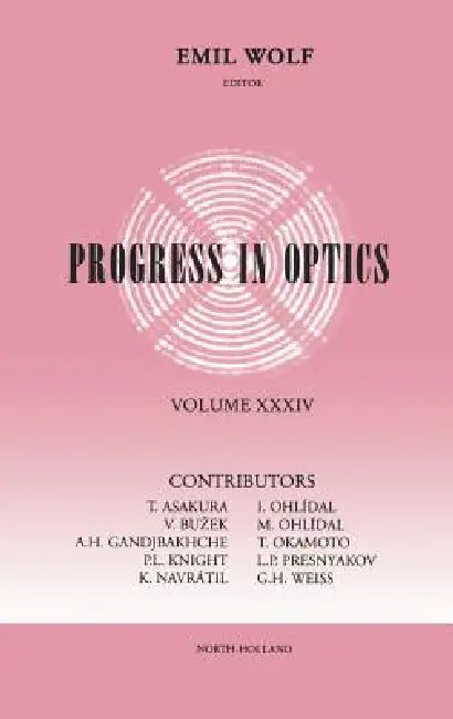 Progress in Optics (English, Emil Wolf)