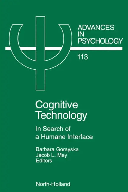 Cognitive Technology (English, J. L. Mey | B. Gorayska)