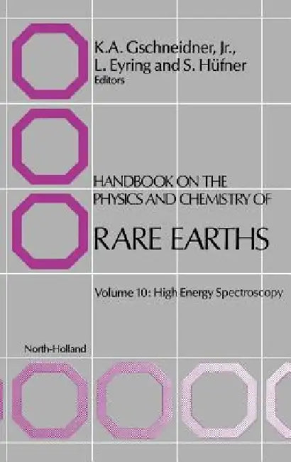 Handbook on the Physics and Chemistry of Rare Earths (English, S. Hüfner | L. Eyring)