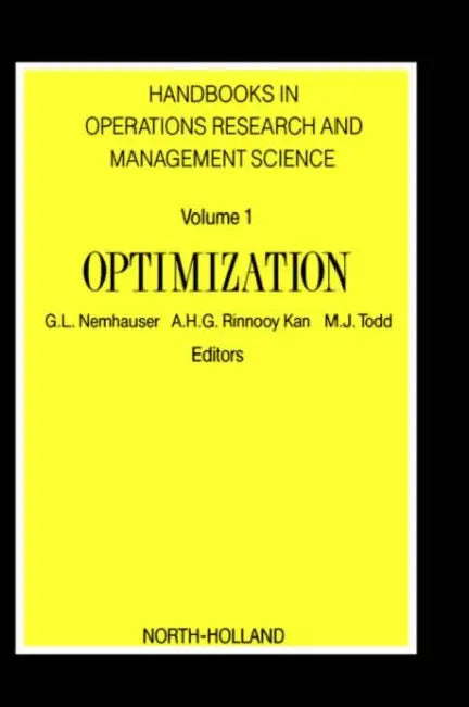 Optimization (English, George L. Nemhauser)