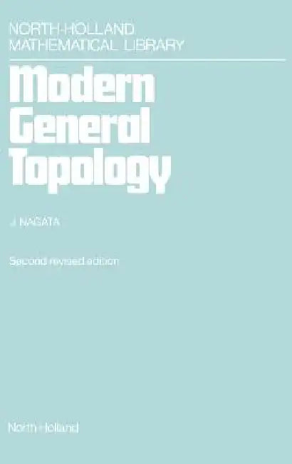 Modern General Topology (English, J. -I Nagata)