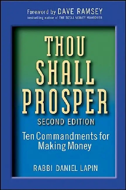 Thou Shall Prosper (English, Daniel Lapin)