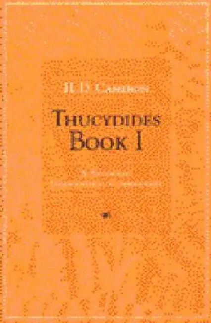 Thucydides Book I (English, Howard Don Cameron)