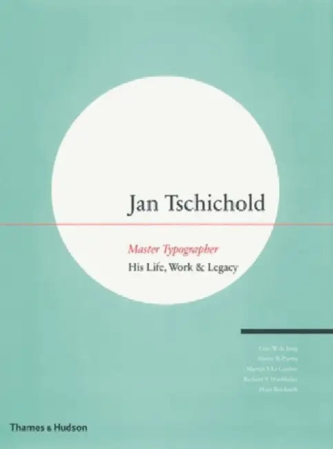 Jan Tschichold (English, Cees W. De Jong)