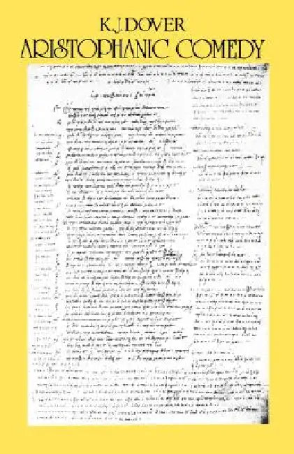 Aristophanic Comedy (English, K. J. Dover)