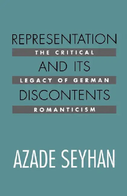 Representation and Its Discontents (English, Azade Seyhan)