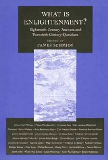 What Is Enlightenment? (English, James Schmidt)