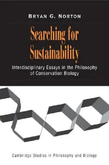 Searching for Sustainability (English, Bryan G. Norton)