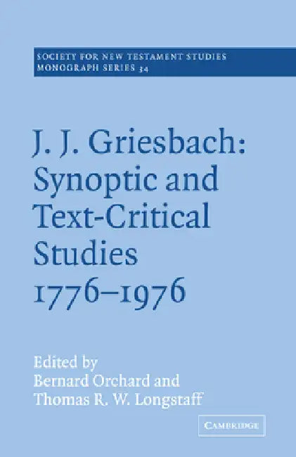 J. J. Griesbach (English, Bernard Orchard | Thomas R. W. Longstaff | John Court)