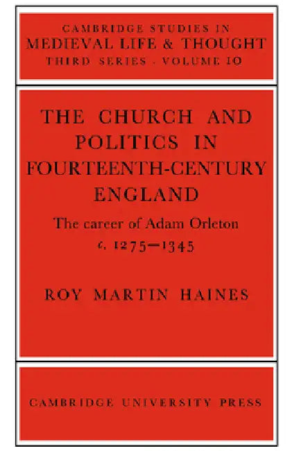 Church/Politcs (English, Roy Martin Haines)