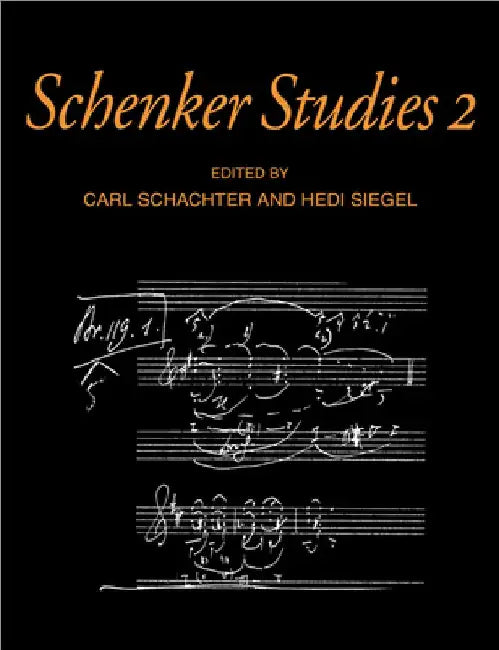 Schenker Studies 2 (English, Carl Schachter | Hedi Siegel)