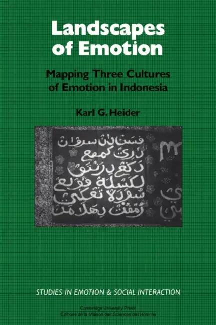 Landscapes of Emotion (English, Karl G. Heider | Keith Oatley | Antony Manstead)