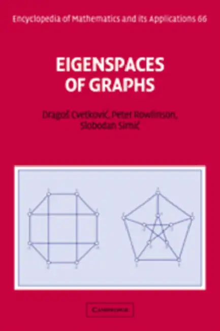 Eigenspaces of Graphs (English, Dragos Cvetkovic | Peter Rowlinson | Slobodan Simic)