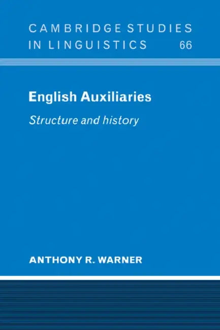 English Auxiliaries (English, Anthony R. Warner)